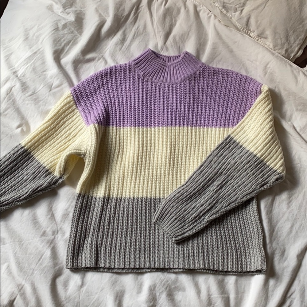 🔥5 for $25! Chunky ASOS Color Blocked Sweater